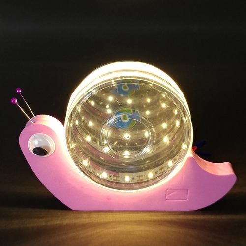 LED 무한거울 마술 달팽이 만들기 1인용