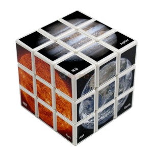 창의력 태양계행성 큐브 스티커형